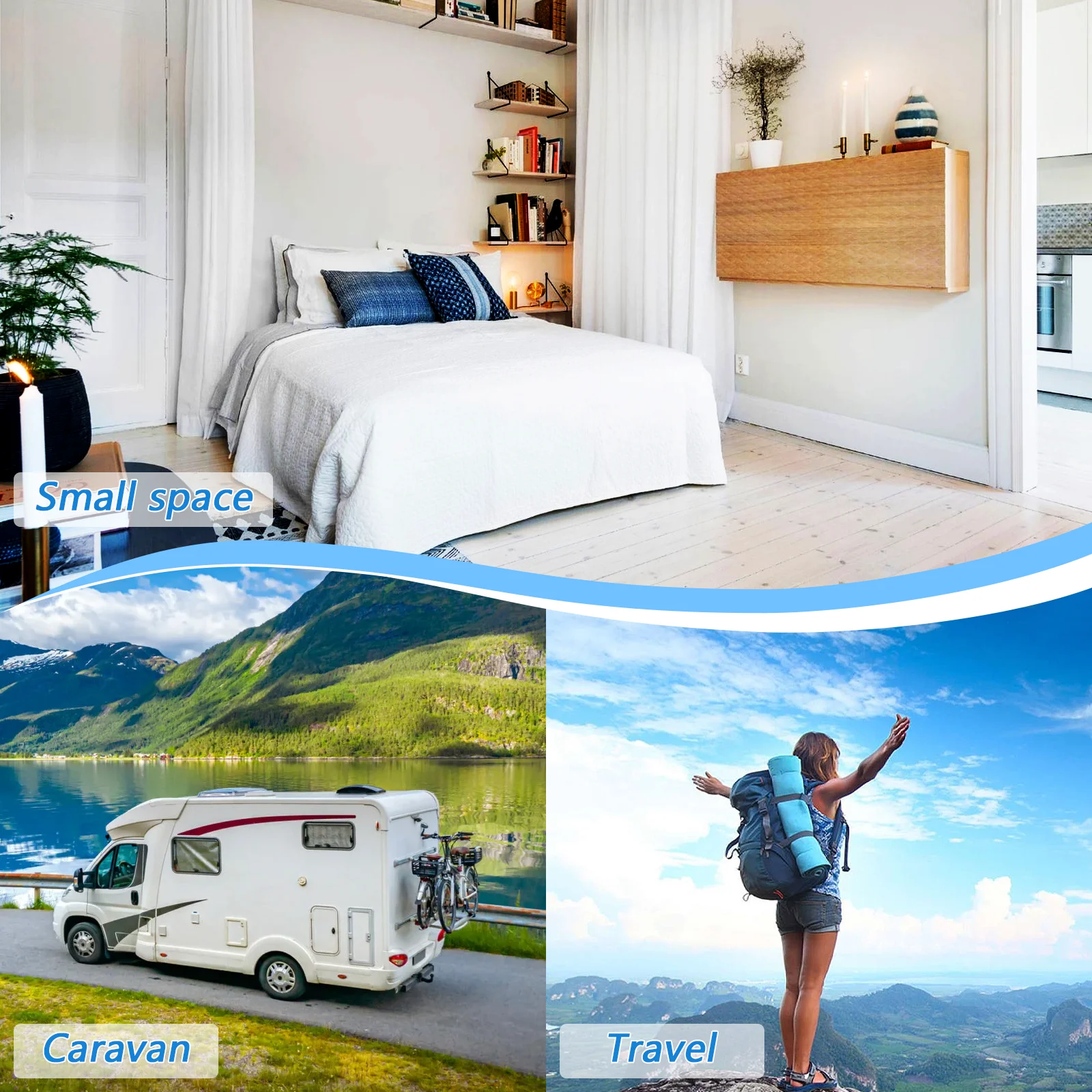 Portable Travel Custom Printed Steam Press Heat Resistant Ironing Pad Cover Ironing Mat for Washer