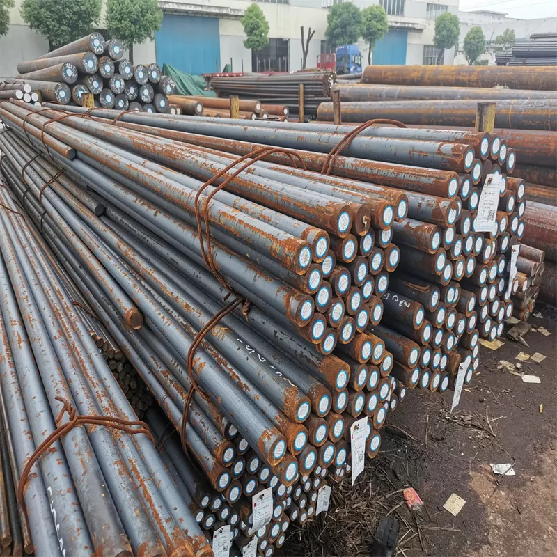 china supplier 140mm 1045 st52 billets mild carbon steel round bar and Carbon Steel Round Rod