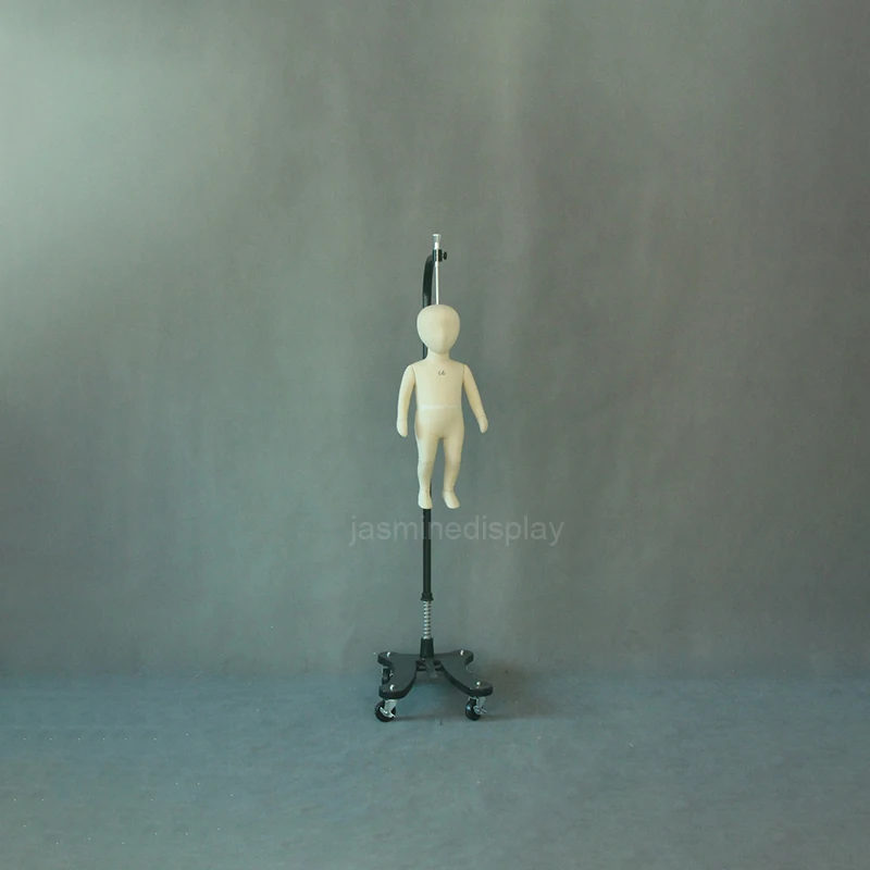 Full body infant baby with head fabric dressmaking tailoring mannequin