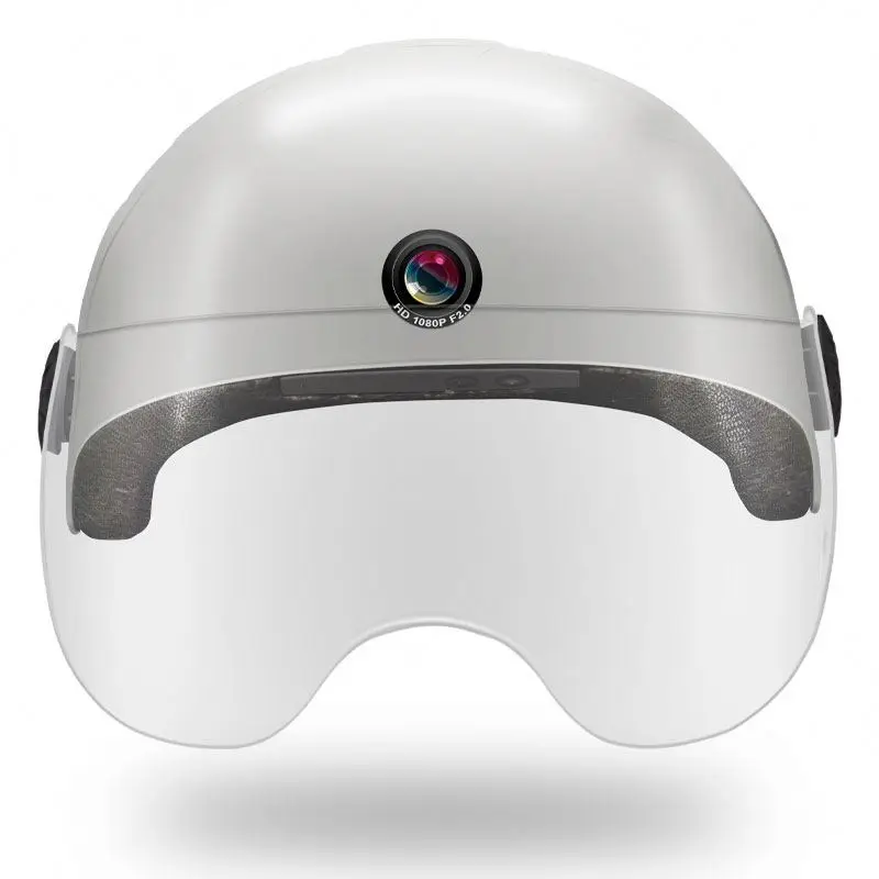 HD Motorcycle For Half Bluetooth Camera Cycle Men Skate Face Sales Motorcycles Electric Scooter Bicycle No Logo Cycling Helmet