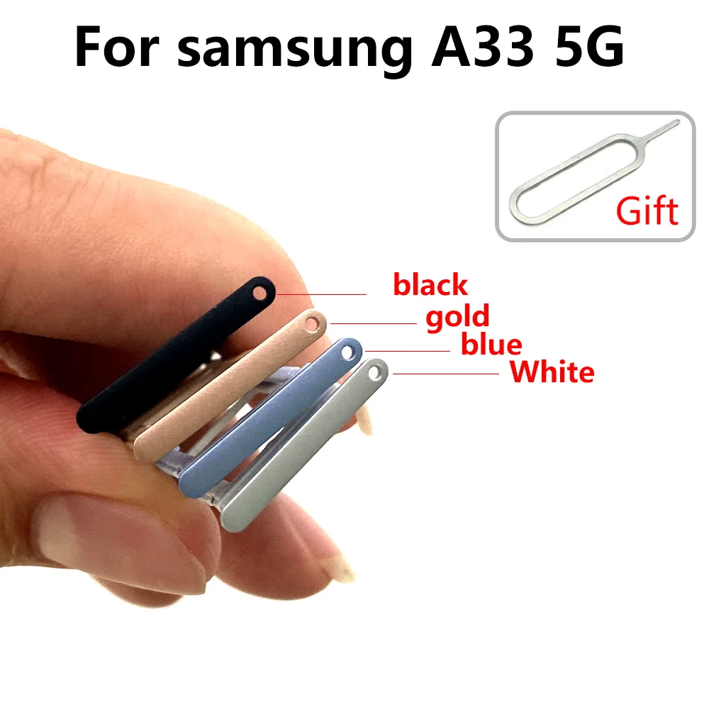 Карта памяти Micro SD Sim адаптер держатель для Samsung A13 A22 4G A33 5G SIM Слот карт корпус запасные части