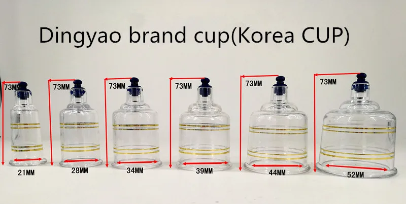 Luxury 30pcs set Cupping Therapy Set Plastic Vacuum Cupping Set 30-cups