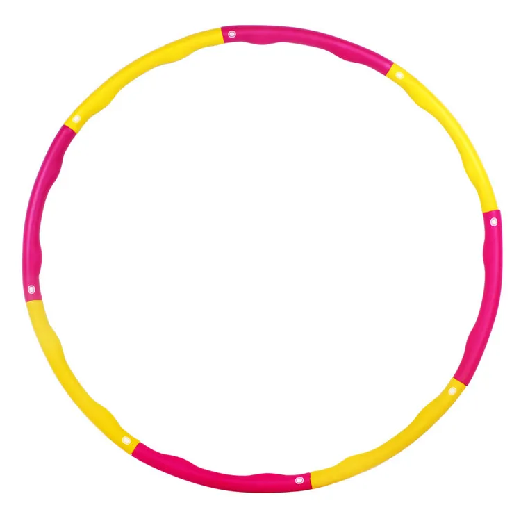 96CM Fitness Smart Sponge Massage Adjustable Hula Hoops Lose Weight Exercise Detachable Po Portable Sports Circle For Adult