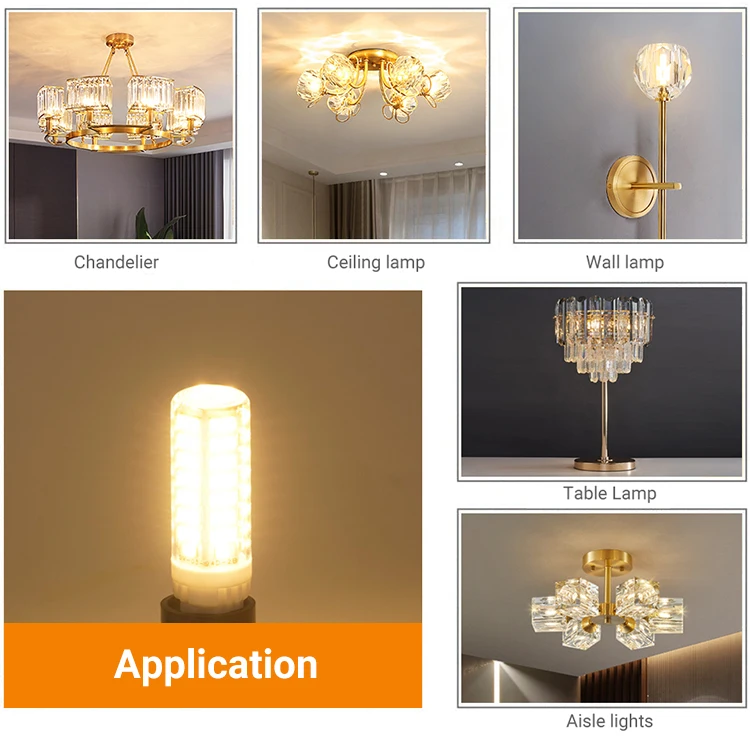 E11 E12 Led Bulb 7w 750lm 3000k 6000k China Factory Corn Light