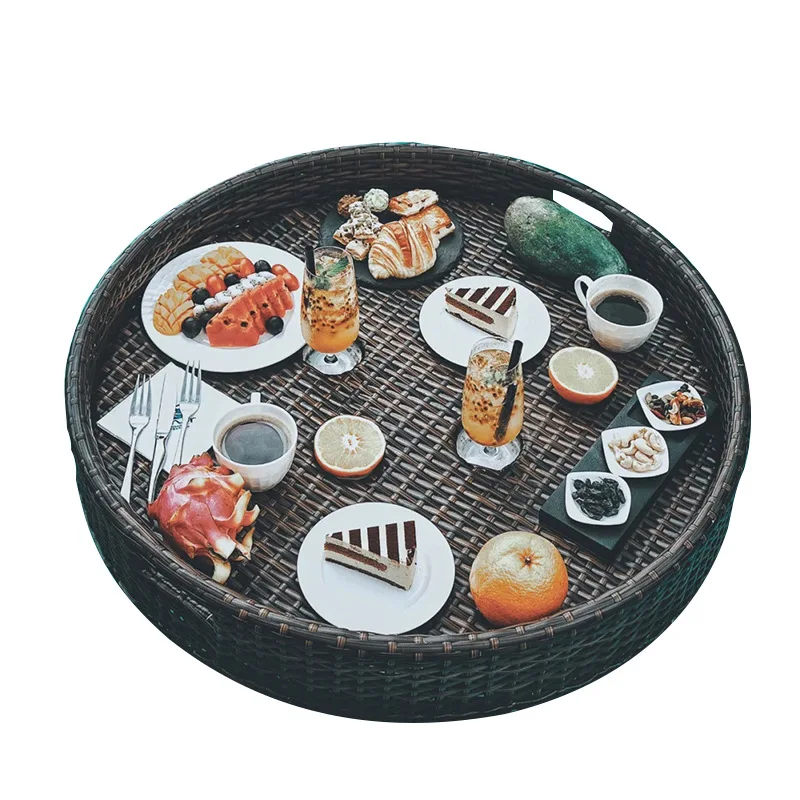 Good quality breakfast floating tray  hotel beach pool tray pool float trays villa for pool