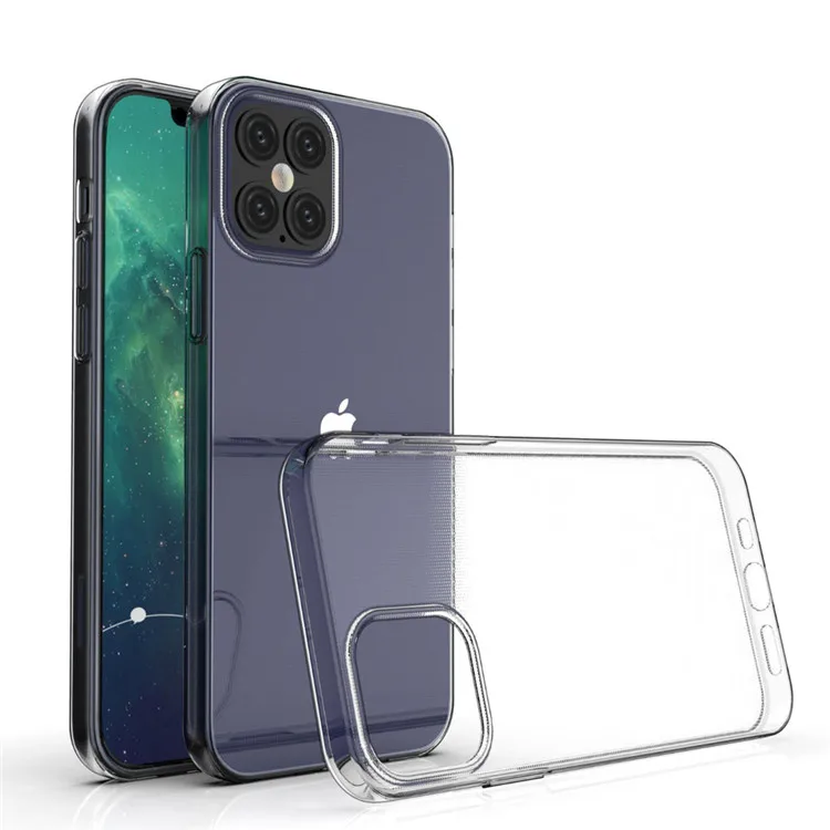  Чехол для iPhone 2021 ТПУ силиконовый мягкий тонкий защитный чехол 11 Xs max 7 8 plus 12