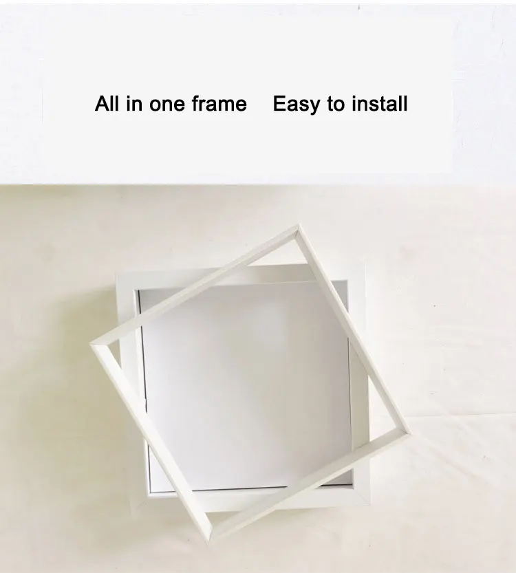 Wall Art Square Diy Multi Picture Frame Hollow Classical Painting Wooden Photo Frame