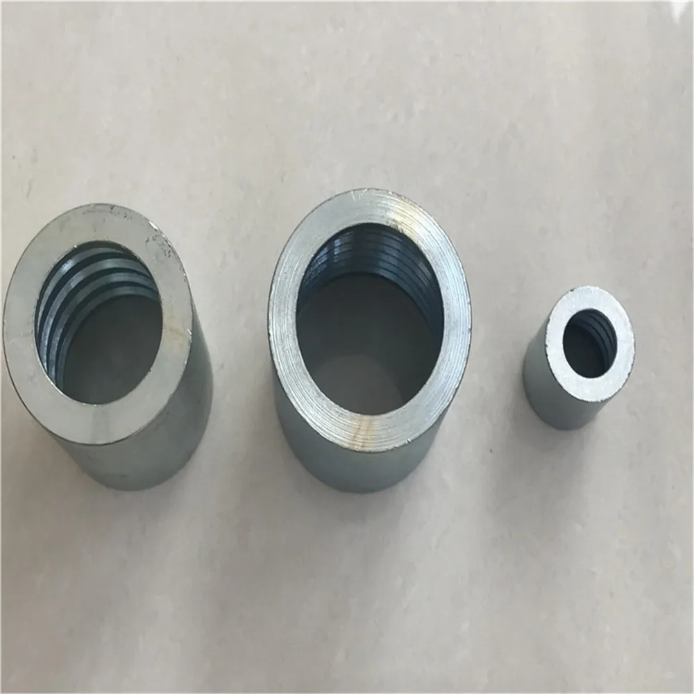 OEM Custom 00210 Interlocking Ferrule BSP BSPT JIC ORFS Stainless Steel Hydraulic Hose Fitting Female Metal Hydraulic sleeve