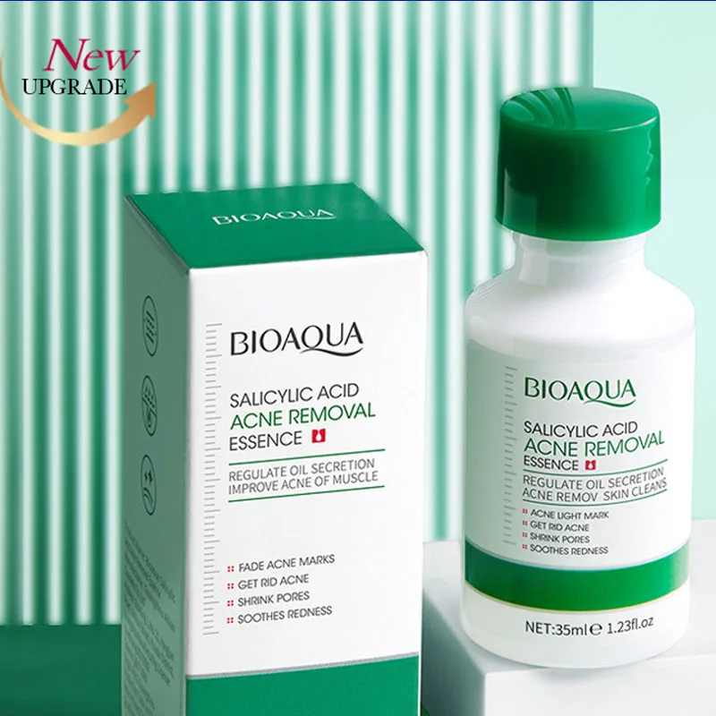 BIOAQUA Skin beauty 2% salicylic acid anti-acne treatment Prevent breakout remover blackhead whitening facial acne serum