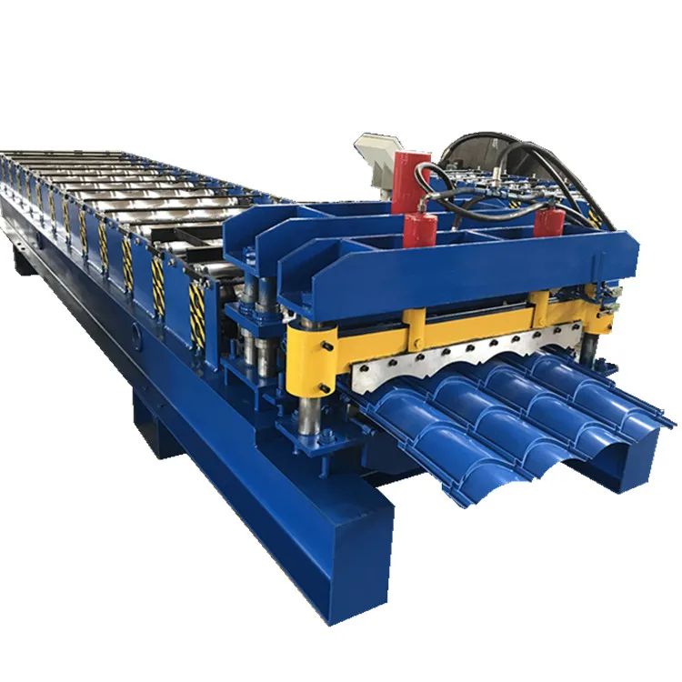 Glazed tile forming machine Full Automatic Roof Sheet South Africa Glazed Tile Making Ridge Metal IBR Roof Roll Forming Machine