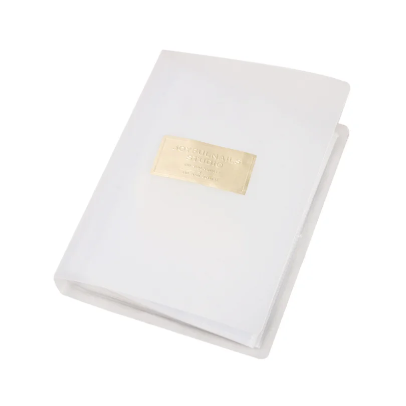 Low price 80 Slots Nail Decals Storage Collection Nail Stickers Album Book For Nail Art
