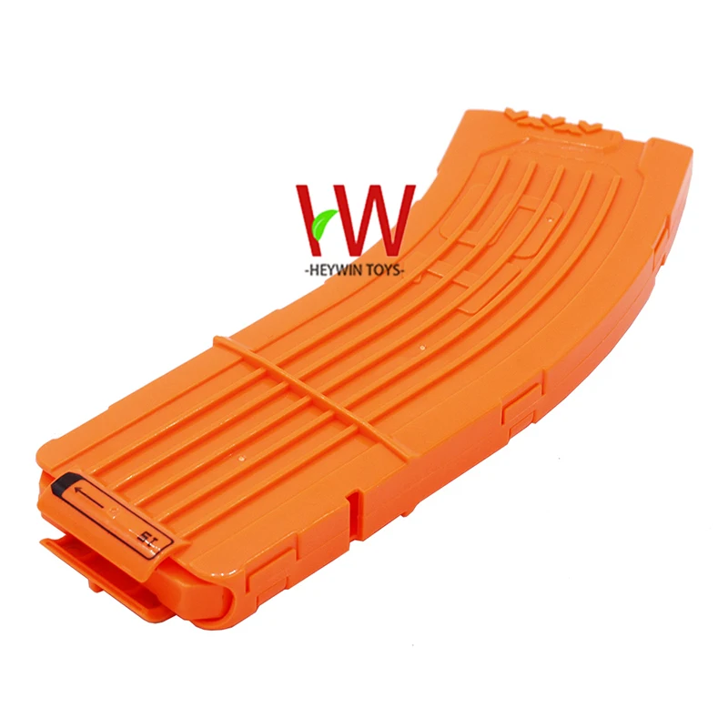 Soft Bullet Clips 15 darts Ammo Cartridge bent Magazine toy Clip EVA GUN Accessories  5 Colors (HM22R)