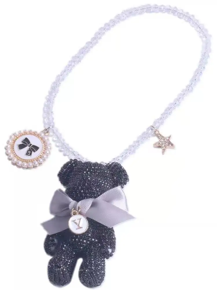 wholesale car accessories hair pendant car interior supplies rearview mirror buddha car hanging New arrive handmade crystal