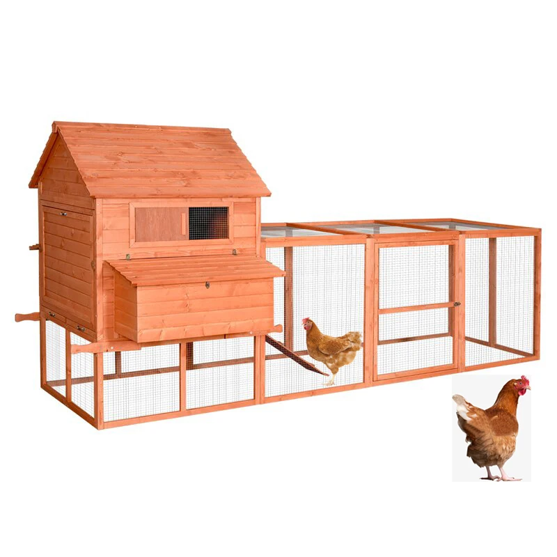 Best Seller Outdoor Wood Animal Pet House Cage Wooden Hen Large Run Chicken Coop