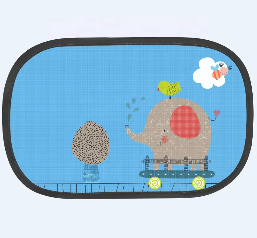 2pcs car window sunshade Car Sun Shade static cling sunshade