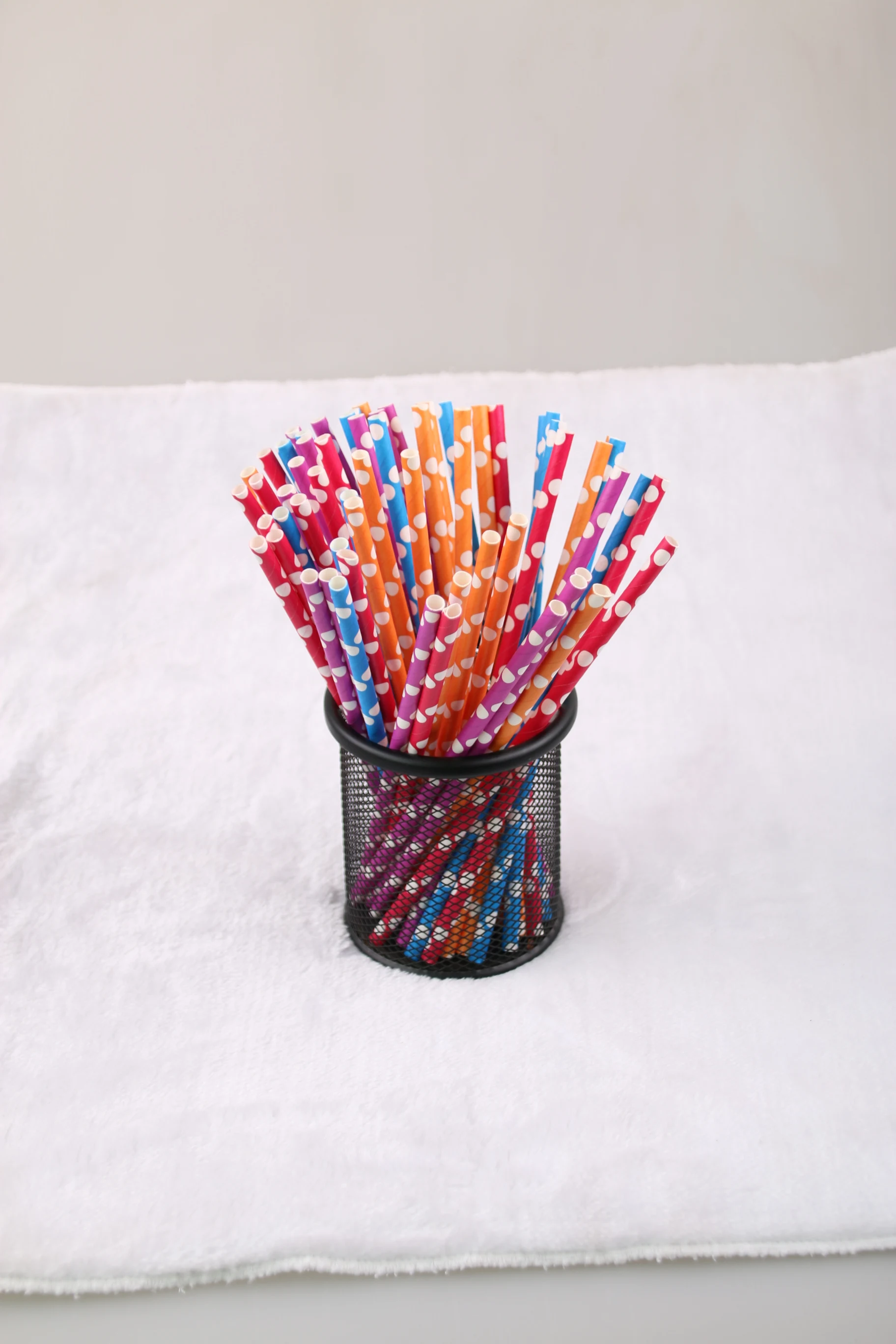 Wholesale Promotional Friendly Colorful Paper Straws