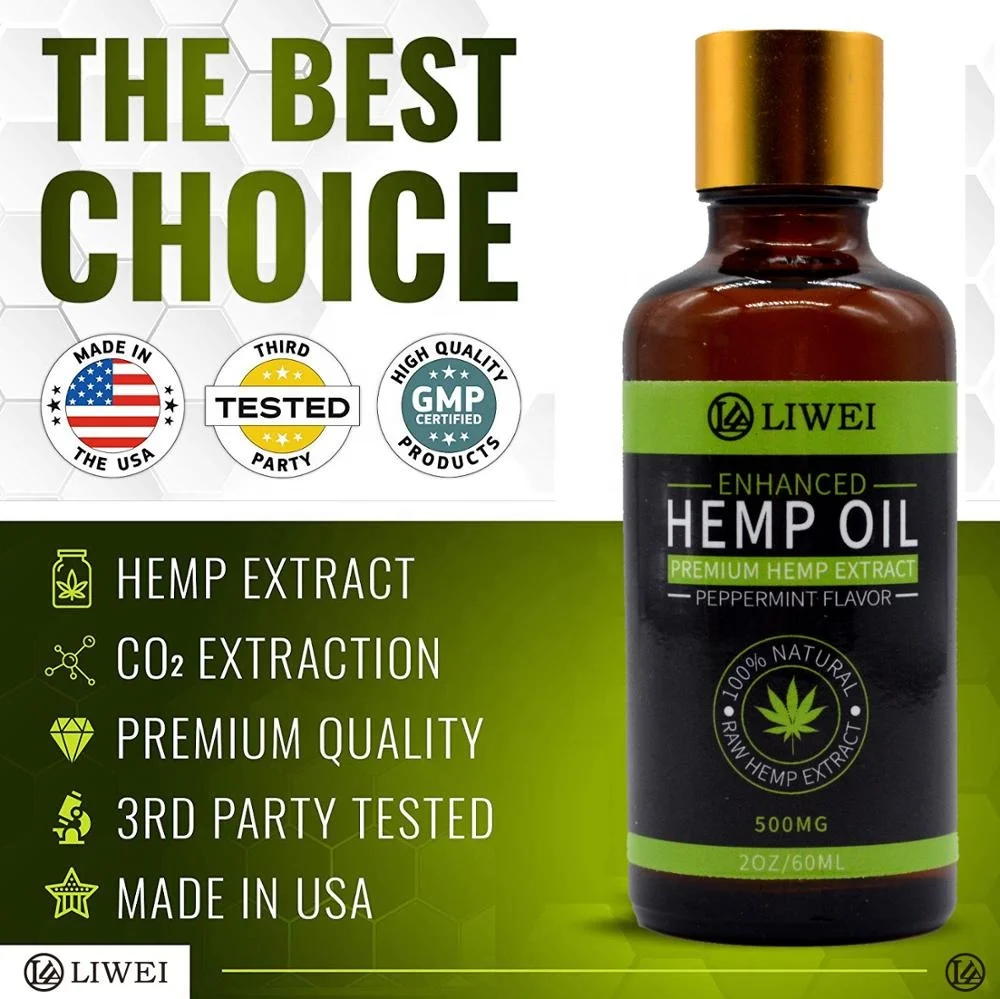 
Chinese Factory Private label Hemp CBD Oil Amazon Hot products Hemp Extract Full Spectrum Hemp CBD Oil 