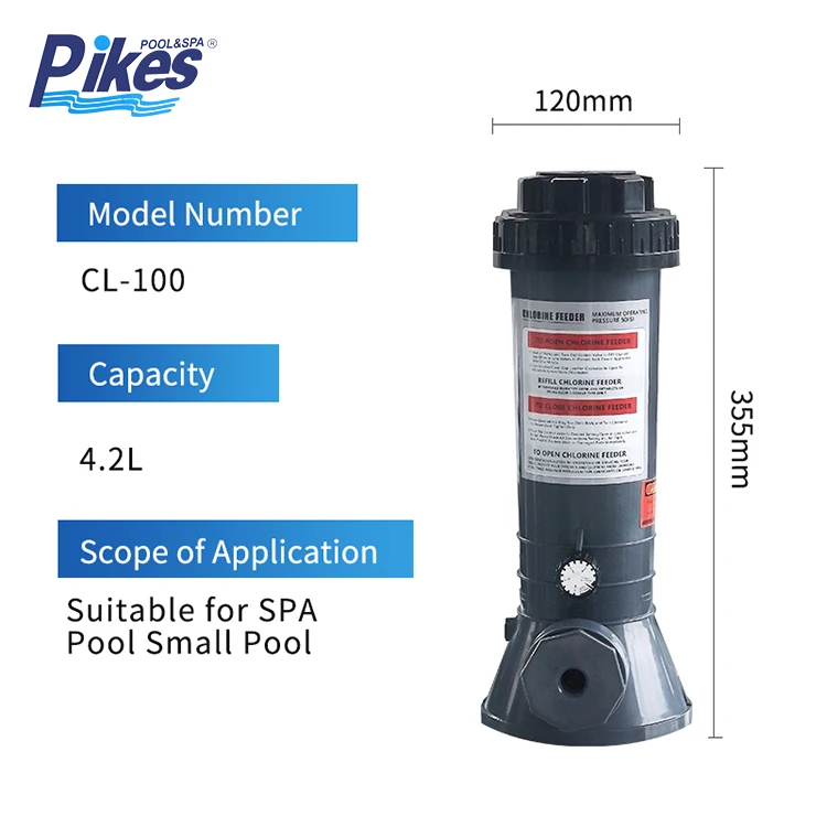 Automatic Chlorine Feeder for Swimming Pool Choline Chemical Feeder Dispenser