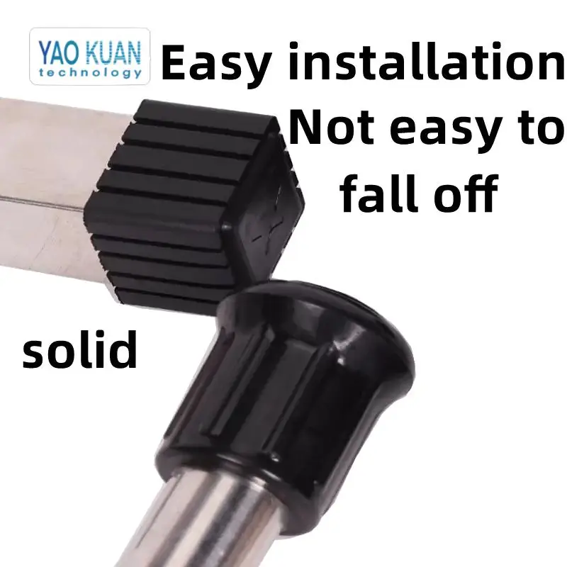 Chair Leg Tips Caps square / round rubber foot cover, anti-skid and wear-resistant protective table andfurnitur chair leg cover