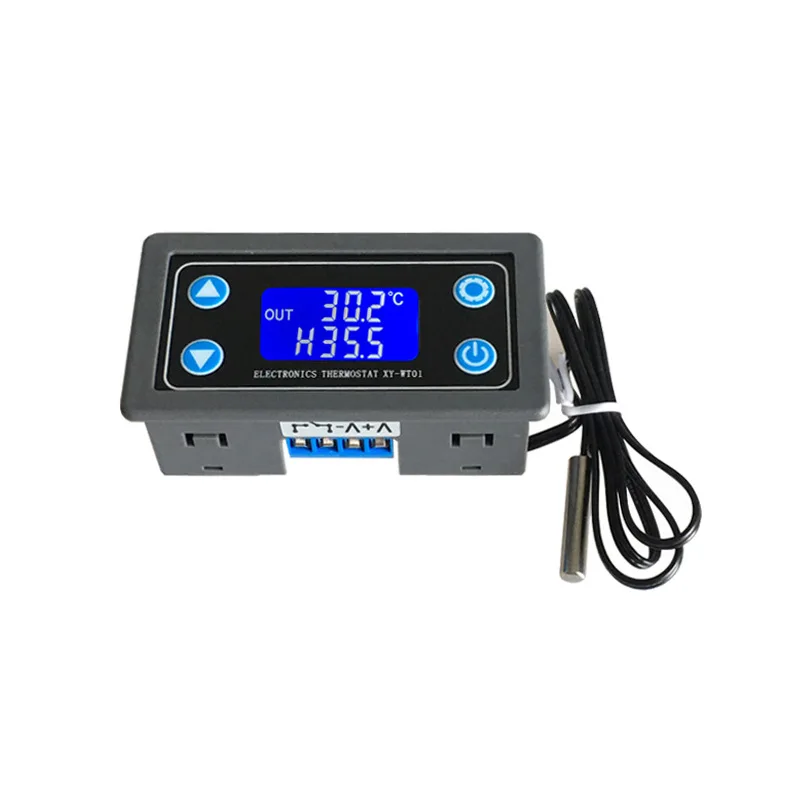 XY-WT01 цифровой термостат с высокоточным цифровым дисплеем, модуль регулятора температуры, охлаждение и нагрев
