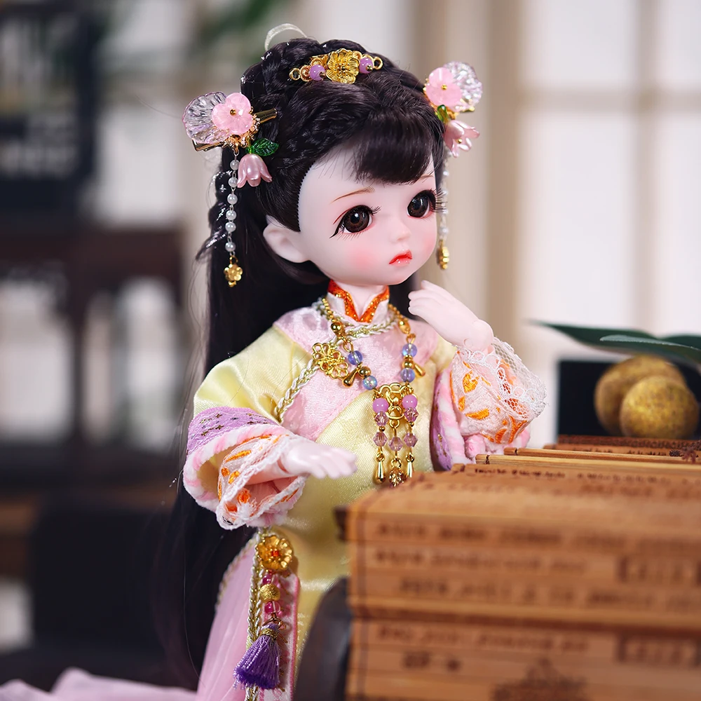 New Arrival 30cm bjd dolls plastic diy girls ball jointed dolls toys
