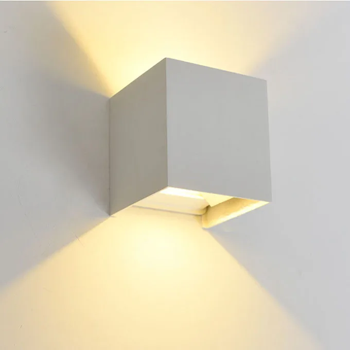 Wall mounted outdoor wall light led up and down 6W Exterior wall lamp waterproof IP65