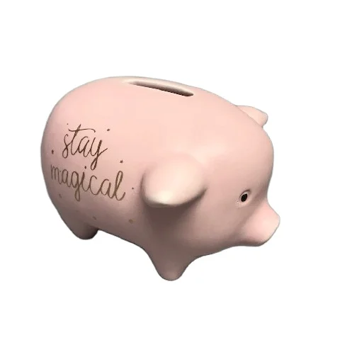 Dolomite home decoration rhino money banks hot sale coin money bank  money box