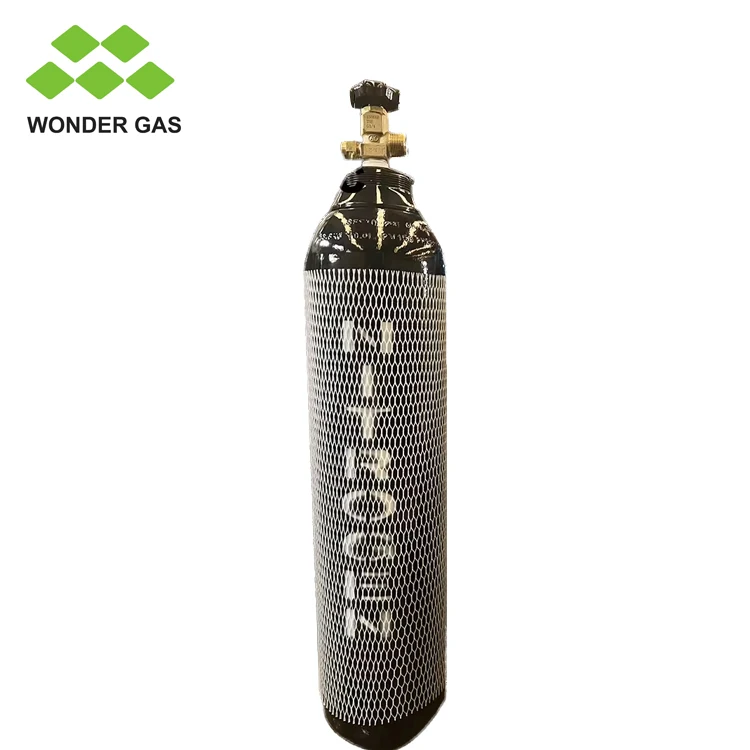 Portable ISO9809-3 150Bar 10L Empty Oxygen Nitrogen Argon Helium CO2 Medical Tank Gas Cylinder