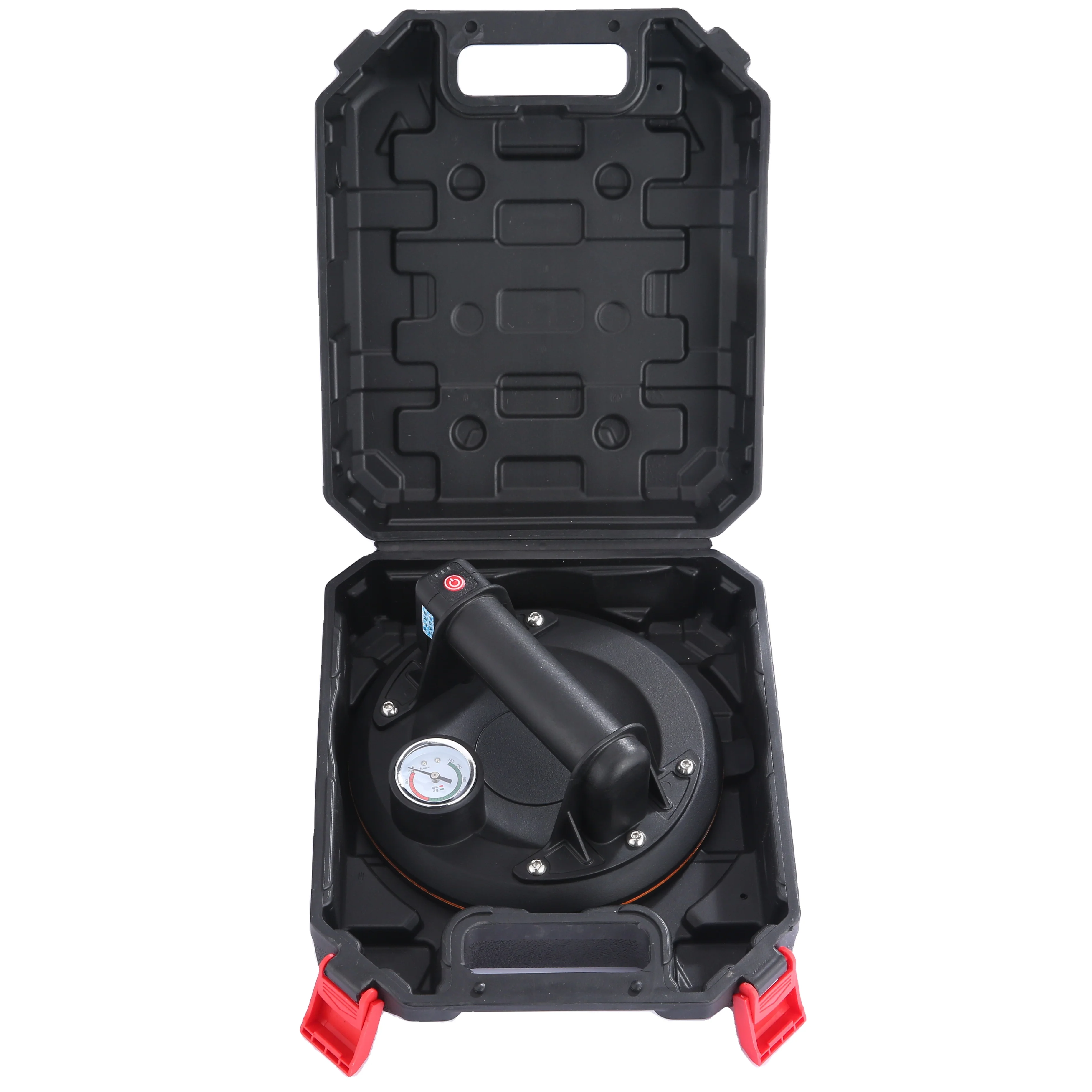 Battery Cordless vacuum cup 200mm 8' suction pad Granite & Glass Lifting, Glass Suction Cup ABS Pump with 200kgs Load Capacity