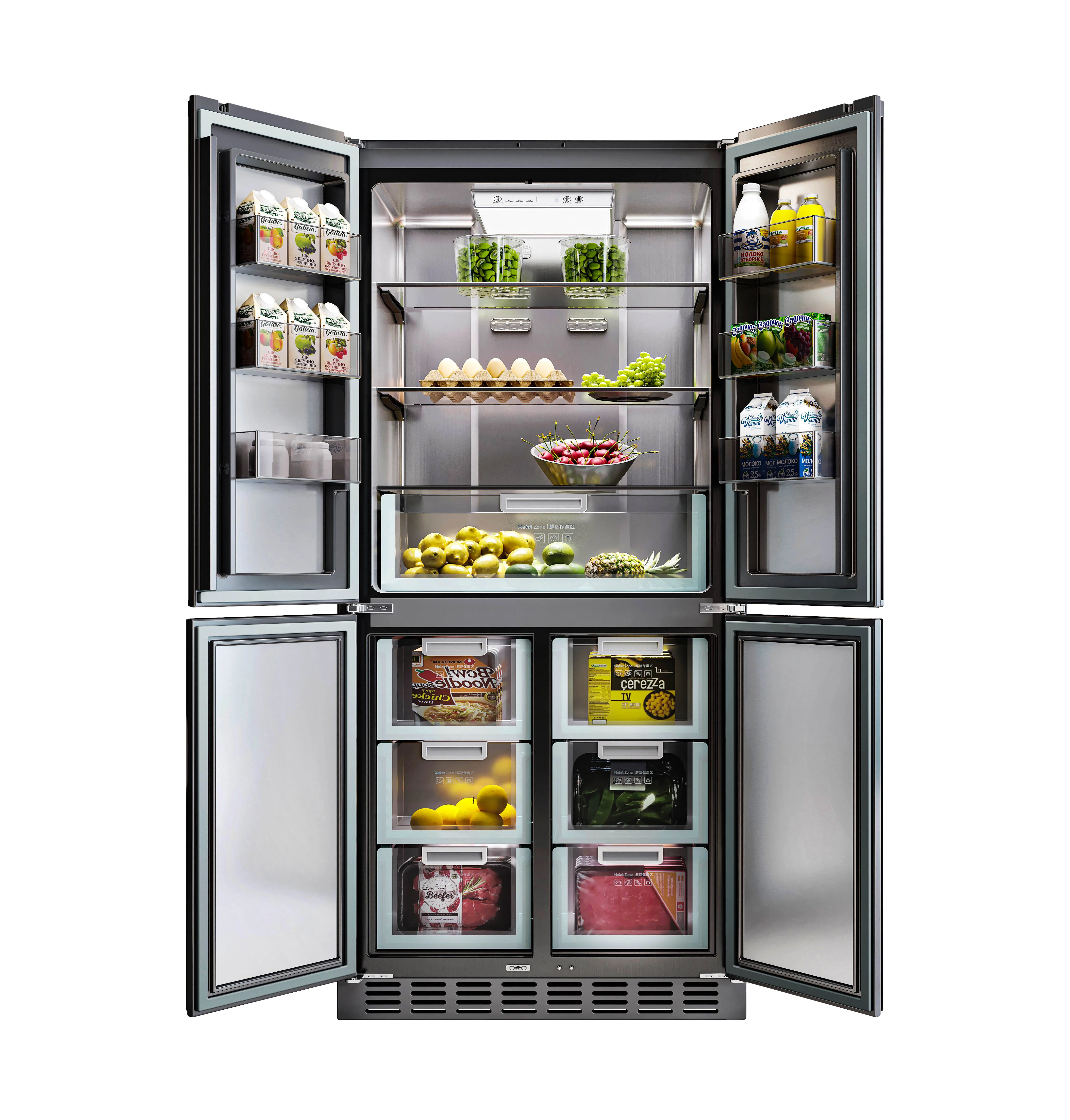 Built in Multi-door Refrigerator Fridge Freezer Refrigerator Integrated Design