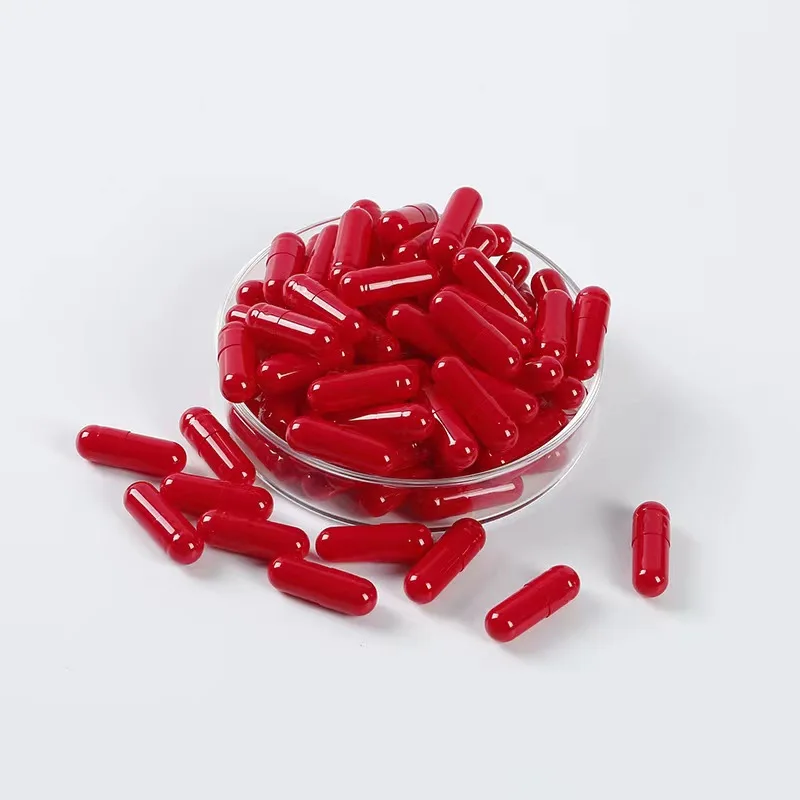 Custom Printed High Quality Gelatine Empty Capsules Shell Separated