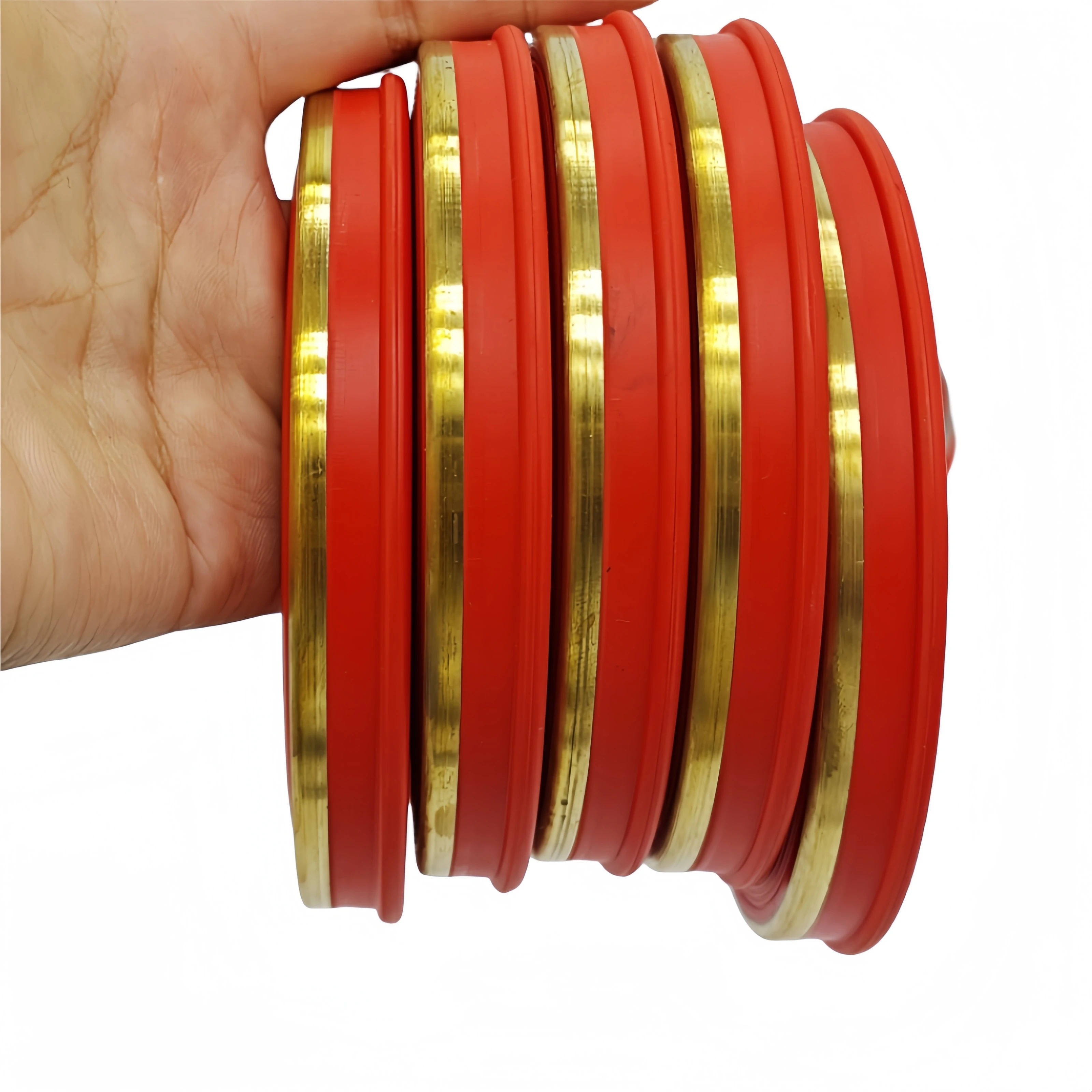 1' 2' 3' 4' Buna NBR HNBR FKM PTFE Weco with brass and stainless Red Rubber Hammer Union Seals