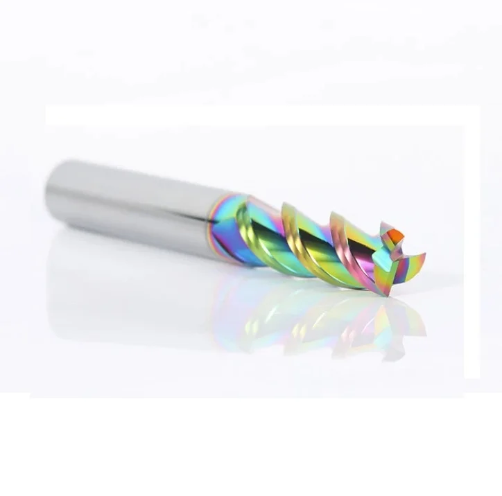 DLC покрытие из алюминиевого карбида резаки для 60HRC