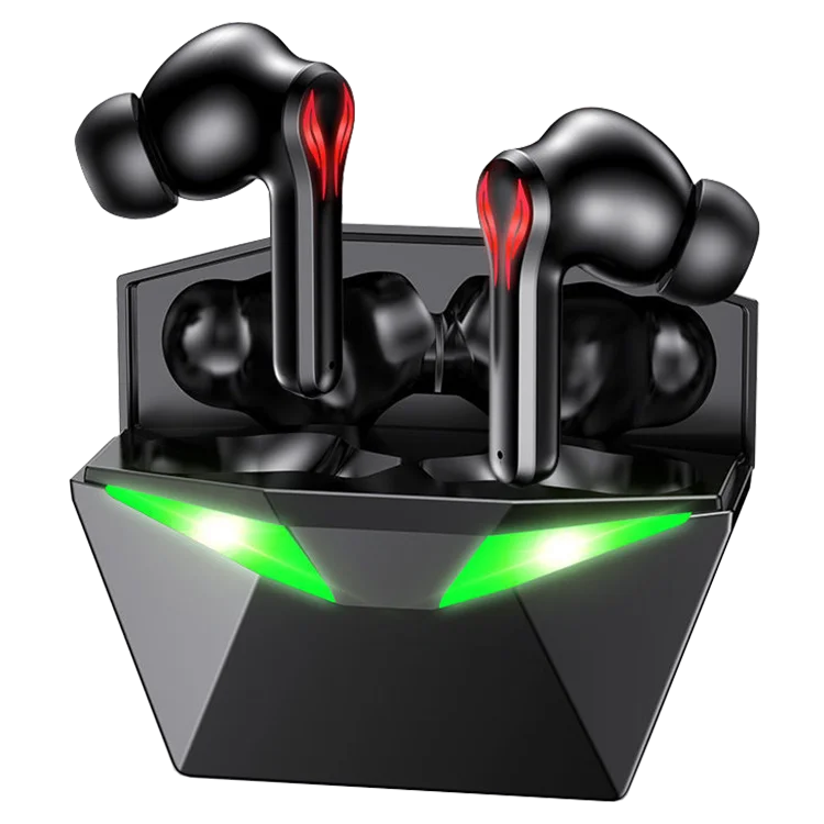 Play Game Earphone HIFI True Wireless Sound Low latency Surround Stereo Gaming Headsets LED light Earbuds Headphone