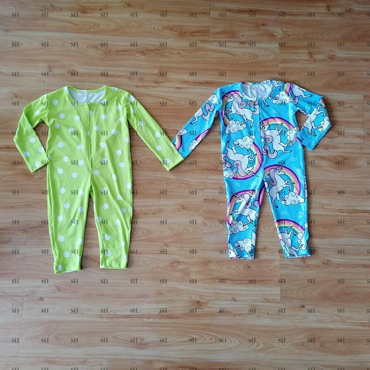 Оптовая продажа, 2020, Детская Хлопковая пижама-комбинезон с длинным рукавом и принтом для родителей, Удобная стильная Пижама