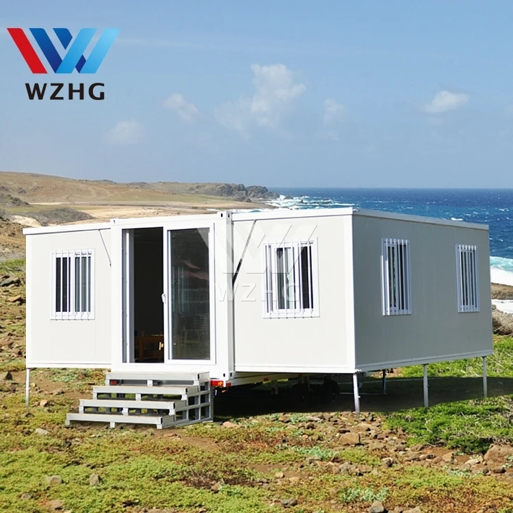 Real Estate WZH Expandable Container Houses Mobile Home Components Tiny House Container Office