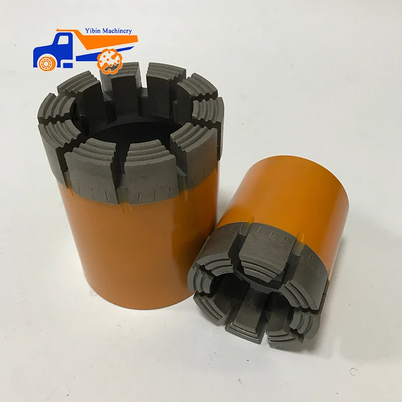PQ Diamond Core Drill Bit Geological Exploration Coring Tungsten Carbide Material Used Coal Mining Ore Well Drilling 1 Year diamond core drill bit