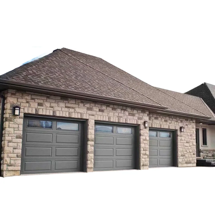 9 ft x 7 ft Smart High-lift Aluminum Glass garage door