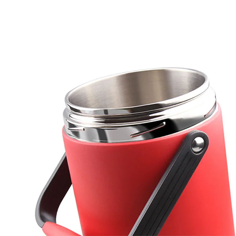 Custom Thermos 2000ml 304 Stainless Steel Vacuum Insulated Food Jar Hot Food Containers for Outdoor/school