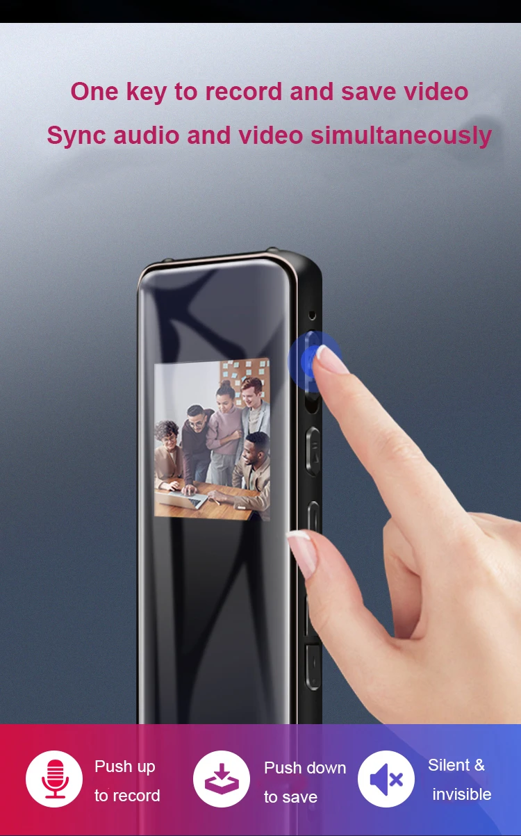 2023 New 1.3 Inches LCD Screen 1080PHD Monitor Class Portable Camera Micro Webcam Audio Video Recorder A13