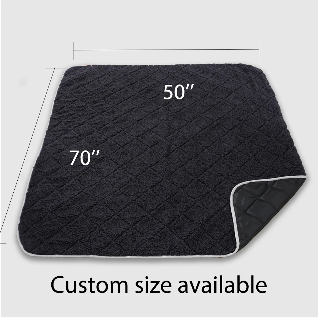 Абсорбирующие моющиеся подушечки для мочеиспускания Моющиеся Водонепроницаемые Многоразовые большого щенка дрессировки щенков коврик собак и кошек с современным