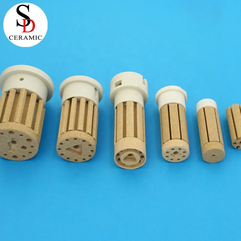 Manufacturer high heat resistance electrical c520 ceramic cordierite porcelain bobbin