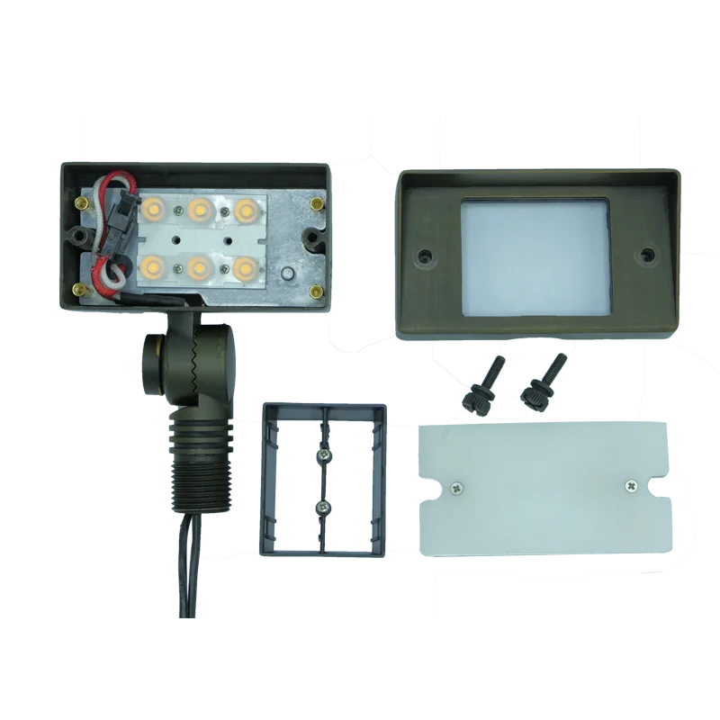 Integrated Solid brass Flood Light/Spot Light brass path light