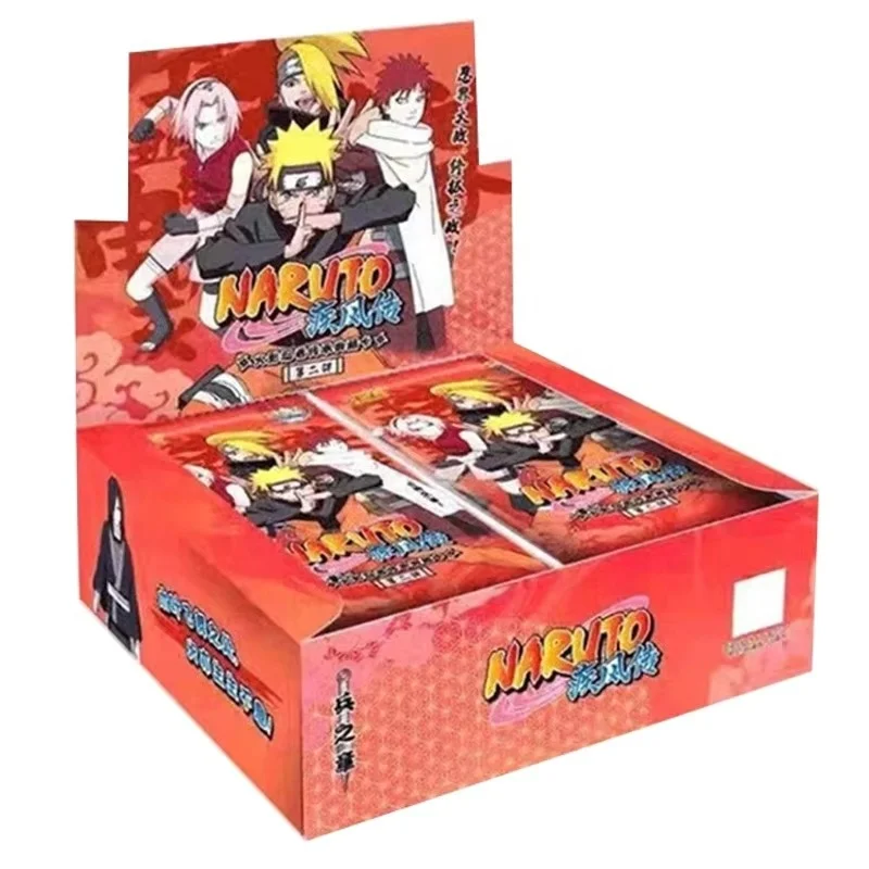 Wholesales Genuine  Na ruto Cards Kayou Trading Cards Games Booster Box Tier 2 Wave 2 Collectible Cards Toys Christmas Gift