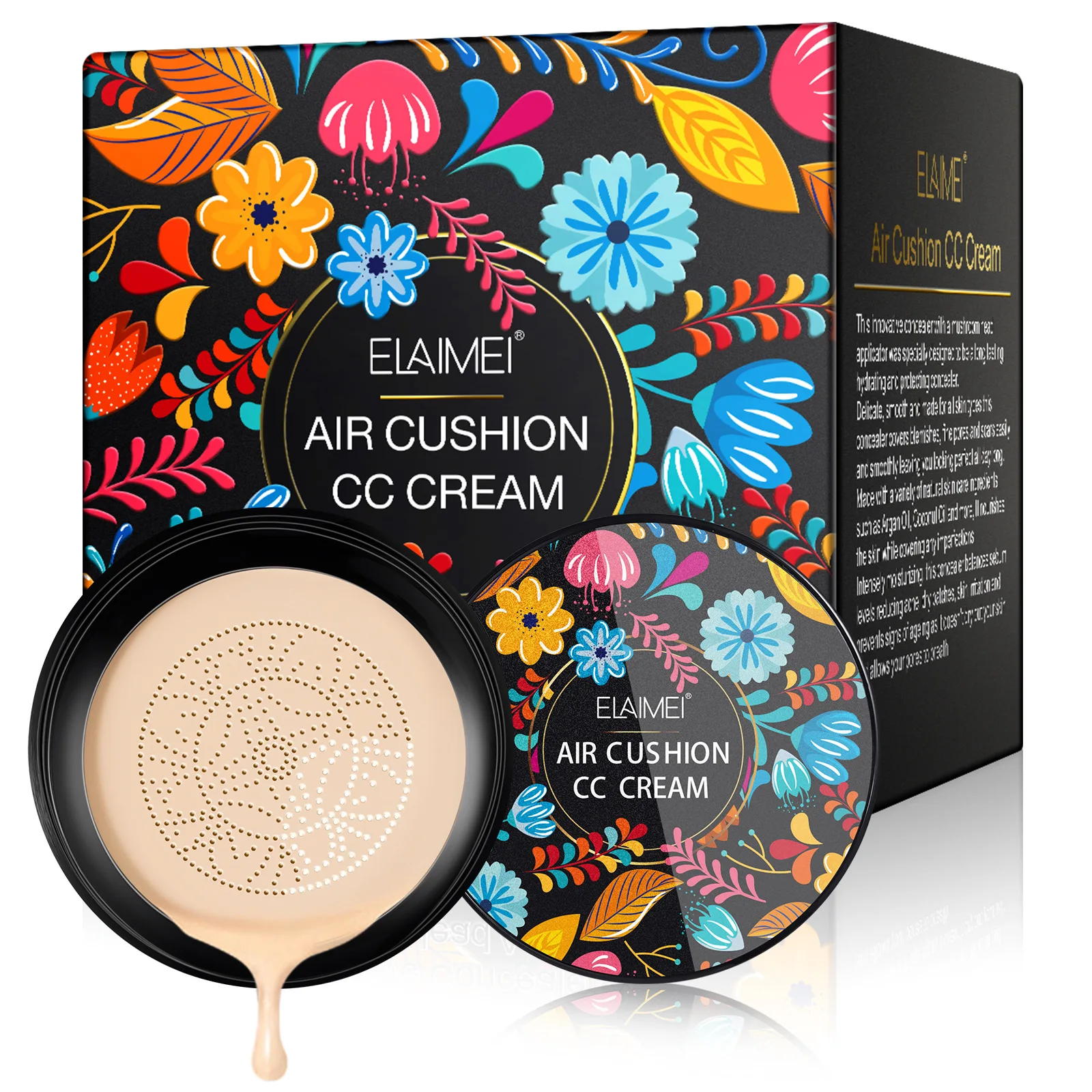 OEM ODM Mushroom Head Air Cushion BB Cream Concealer Lasting Nude Makeup Moisturizing Pigment CC Liquid Foundation bb face cream