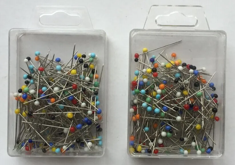 Factory Price 38mm Colored 38mm Glass Head Ball Pins