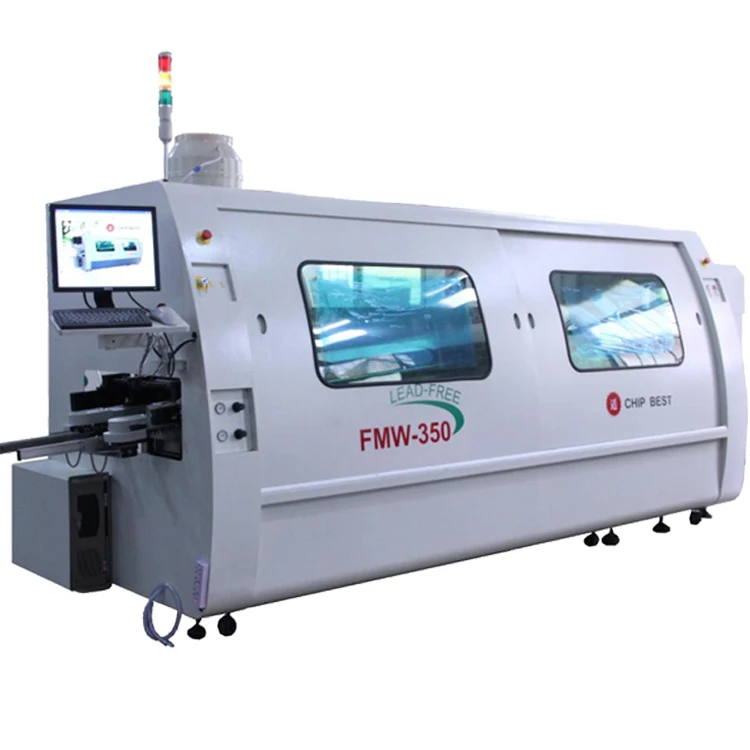wave solder machine selective wave soldering pcb assembly production machine welding machine