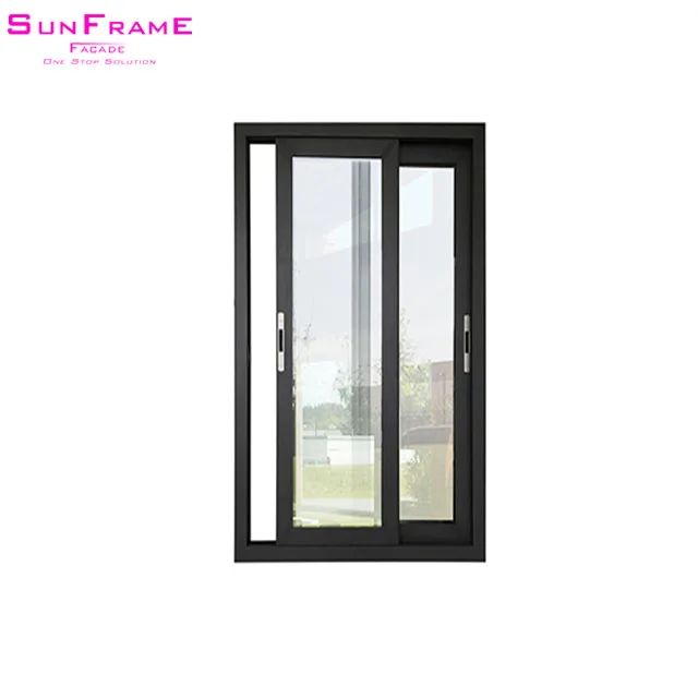 Latest design windows and doors China supplier sliding price of aluminium sliding windows