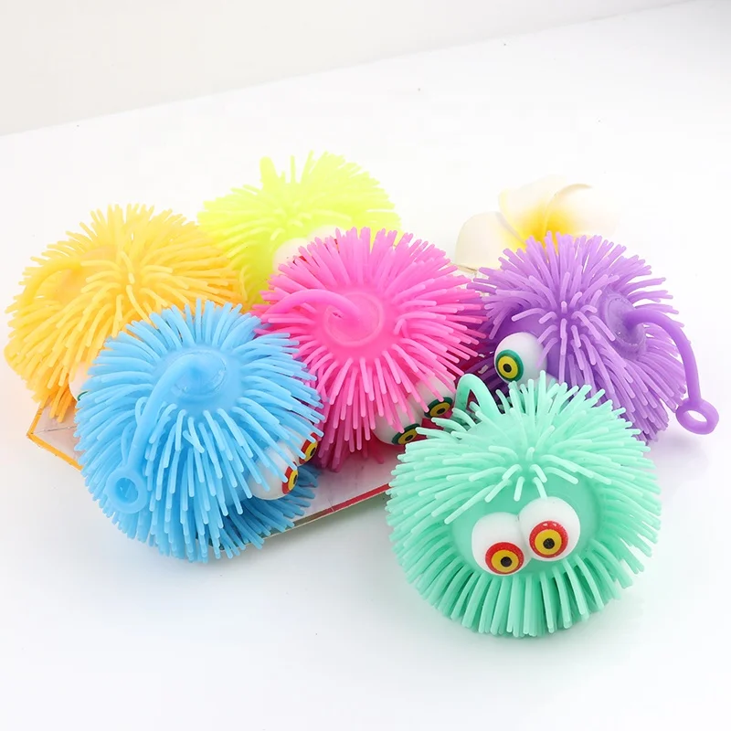 Суперзвезда Горячий тренд дешевая новинка ТПР Забавный милый мягкий мяч животное легкий мяч большой мяч-мяч для детей