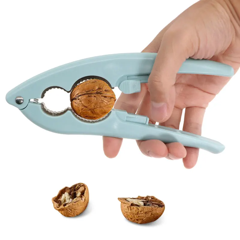 Kingforce Nut Crackers Opener Heavy Duty Seafood Shell Cracker Cracker Walnut Opener Tool with Non-Slip Handle